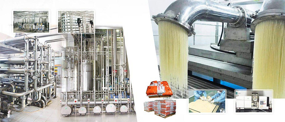 SHANGSHUI FUYUAN GELATIN CO. linia produkcyjna producenta